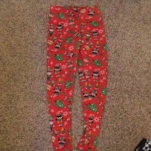 Seasonal pajama bottoms